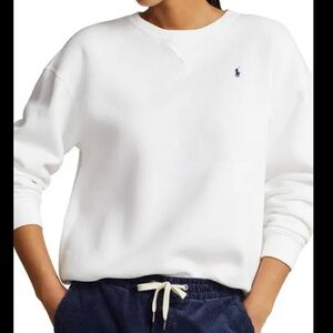 Ralph Lauren White Sweatshirt